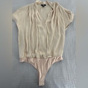 PAIGE Dijon Bodysuit NWOT